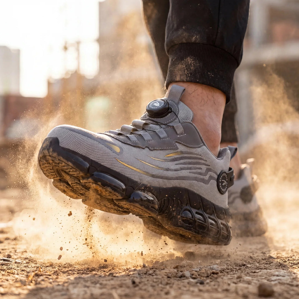 Chaussures de Sécurité Ultralégères Avec Embout Acier Anti-Perforation
